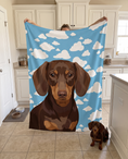 Load image into Gallery viewer, Custom pet fleece blanket | Alpha Paw