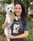 Load image into Gallery viewer, Women's Custom Pet T-Shirt | Alpha Paw