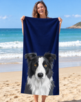 Load image into Gallery viewer, Custom Beach Towel | Alpha Paw