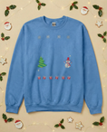 Load image into Gallery viewer, Custom Pet Holiday Sweatshirt - Xmas Tree Friends Knitted