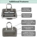 Load image into Gallery viewer, Mr. Peanut's Gold Series Standard Size Airline Compliant Expandable Pet Carrier V3.0