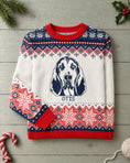 Load image into Gallery viewer, Custom Pet Knitted Holiday Sweater - Polar Express