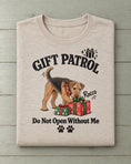Load image into Gallery viewer, Do Not Open Without Me – Funny Custom Pet T-Shirt from Your Pet's Photo