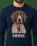 Load image into Gallery viewer, Custom Knit Pet Photo Sweater