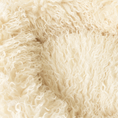 Load image into Gallery viewer, PupPouf™ Luxe Faux Fur Donut Dog Bed - Plush Sheep Ivory