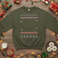 Load image into Gallery viewer, Custom Pet Holiday Sweatshirt - Get Frosty