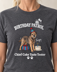 Load image into Gallery viewer, Cake Inspection – Funny Custom Pet T-Shirt from Your Pet's Photo