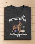 Load image into Gallery viewer, Cake Inspection – Funny Custom Pet T-Shirt from Your Pet's Photo