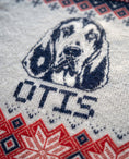 Load image into Gallery viewer, Custom Pet Knitted Holiday Sweater - Polar Express | Alpha Paw