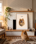 Load image into Gallery viewer, Custom Modern Pet Portrait | Alpha Paw