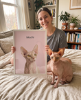 Load image into Gallery viewer, Custom Modern Pet Portrait | Alpha Paw