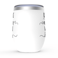 Load image into Gallery viewer, Dog Mom Wine Tumblers | Alpha Paw