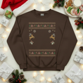 Load image into Gallery viewer, Custom Pet Holiday Sweatshirt - Reindeer Rock