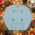 Load image into Gallery viewer, Custom Pet Holiday Sweatshirt - Snow Angels