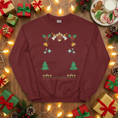 Load image into Gallery viewer, Custom Pet Holiday Sweatshirt - Snow Angels
