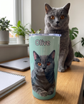 Load image into Gallery viewer, Custom Pet 20-oz Tumbler | Alpha Paw