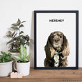 Load image into Gallery viewer, Custom Modern Pet Portrait | Alpha Paw
