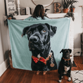Load image into Gallery viewer, Custom Pet Fleece Blanket | Alpha Paw