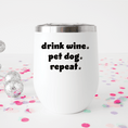 Load image into Gallery viewer, Dog Mom Wine Tumblers | Alpha Paw