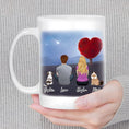 Load image into Gallery viewer, Heart Tree Personalized Pet & Owner Coffee Mug | Alpha Paw