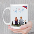 Load image into Gallery viewer, July 4th Personalized Pet & Owner Coffee Mug | Alpha Paw