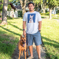 Load image into Gallery viewer, Men's Custom Pet T-Shirt | Alpha Paw