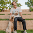 Load image into Gallery viewer, Men's Custom Pet T-Shirt | Alpha Paw