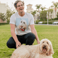Load image into Gallery viewer, Men's Custom Pet T-Shirt | Alpha Paw