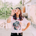 Load image into Gallery viewer, Women's Custom Pet T-Shirt | Alpha Paw