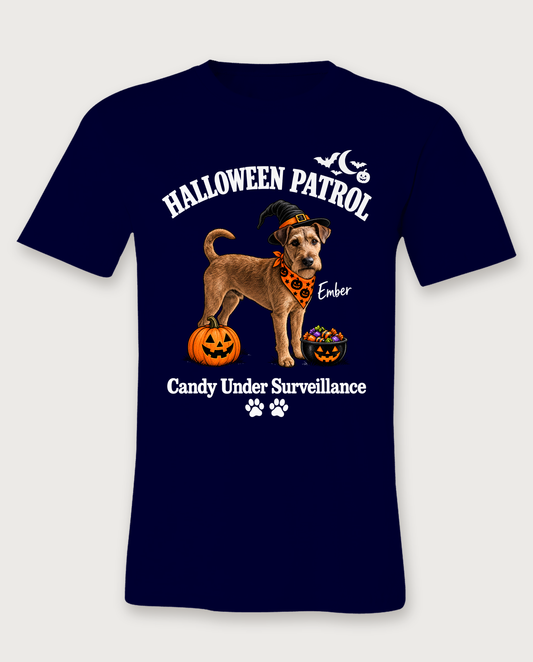 Halloween Patrol custom pet unisex tee | Alpha Paw