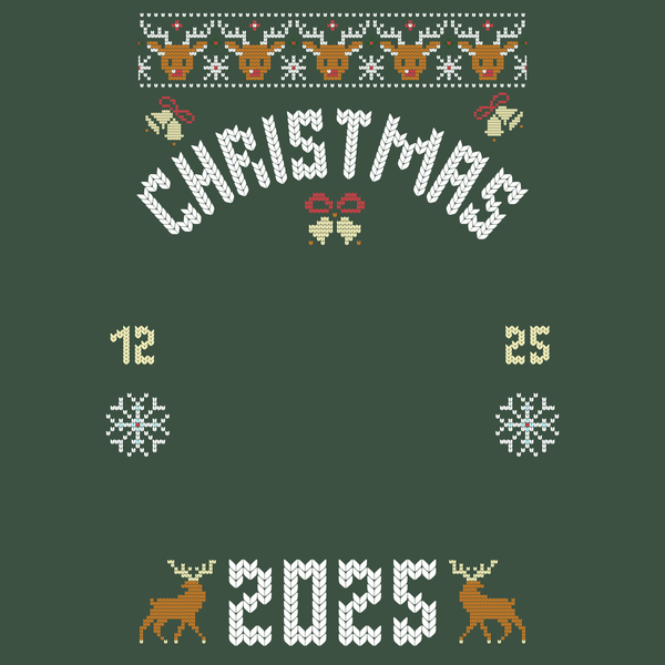 Custom Pet Holiday Sweatshirt - 2025 Christmas