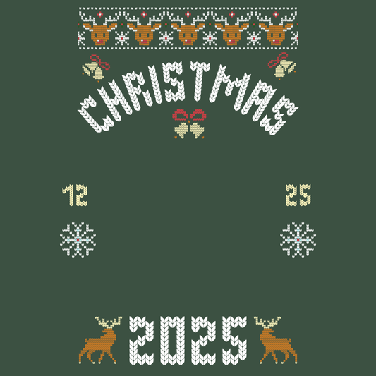 Custom Pet Holiday Sweatshirt - 2025 Christmas