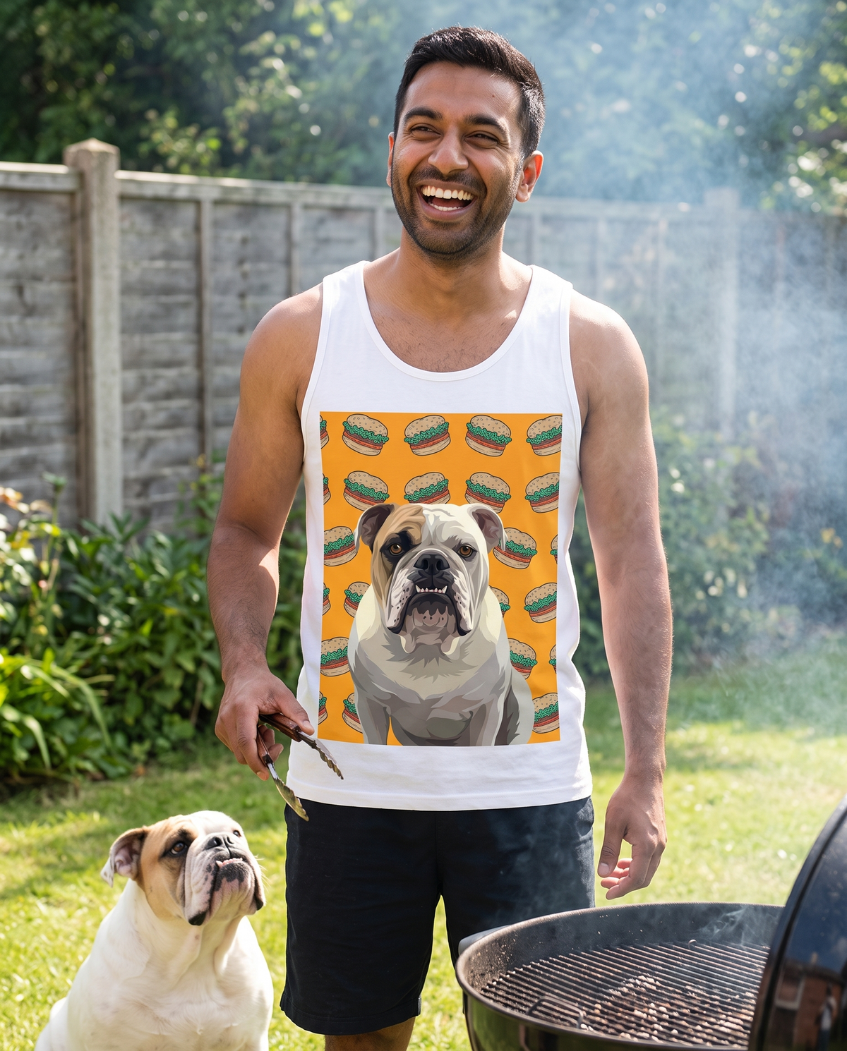 Men's Custom Pet Tank Top | Alpha Paw