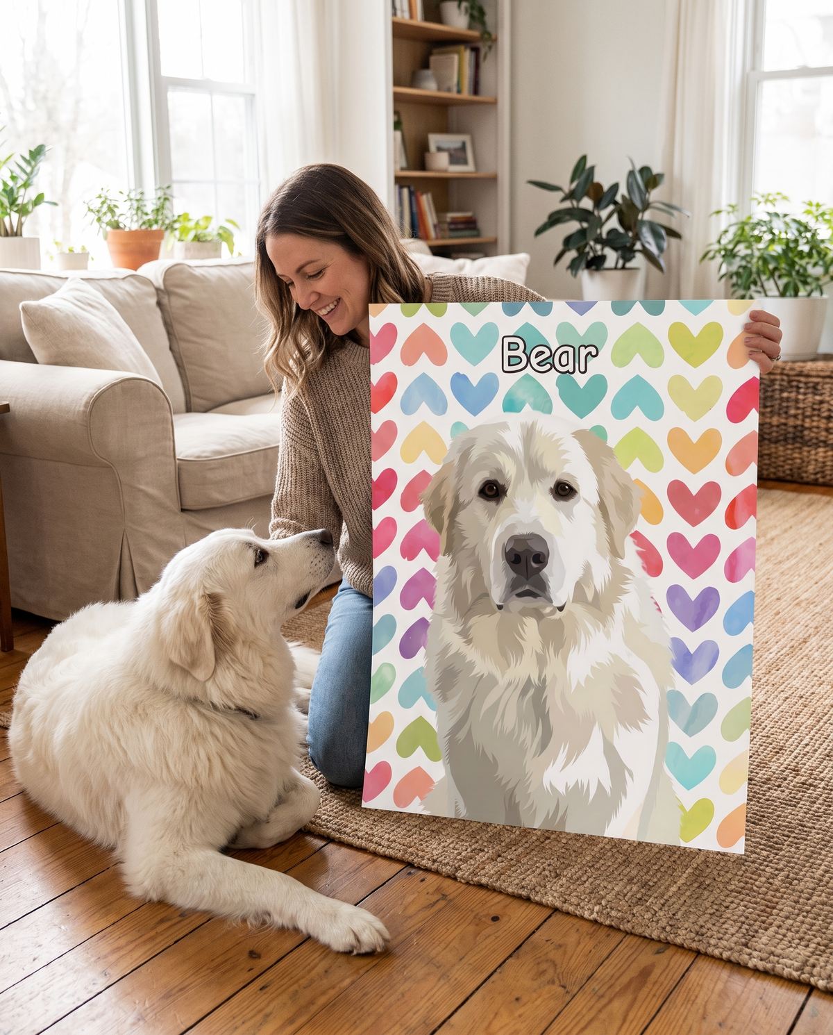 Custom Pet Poster — Unframed | Alpha Paw