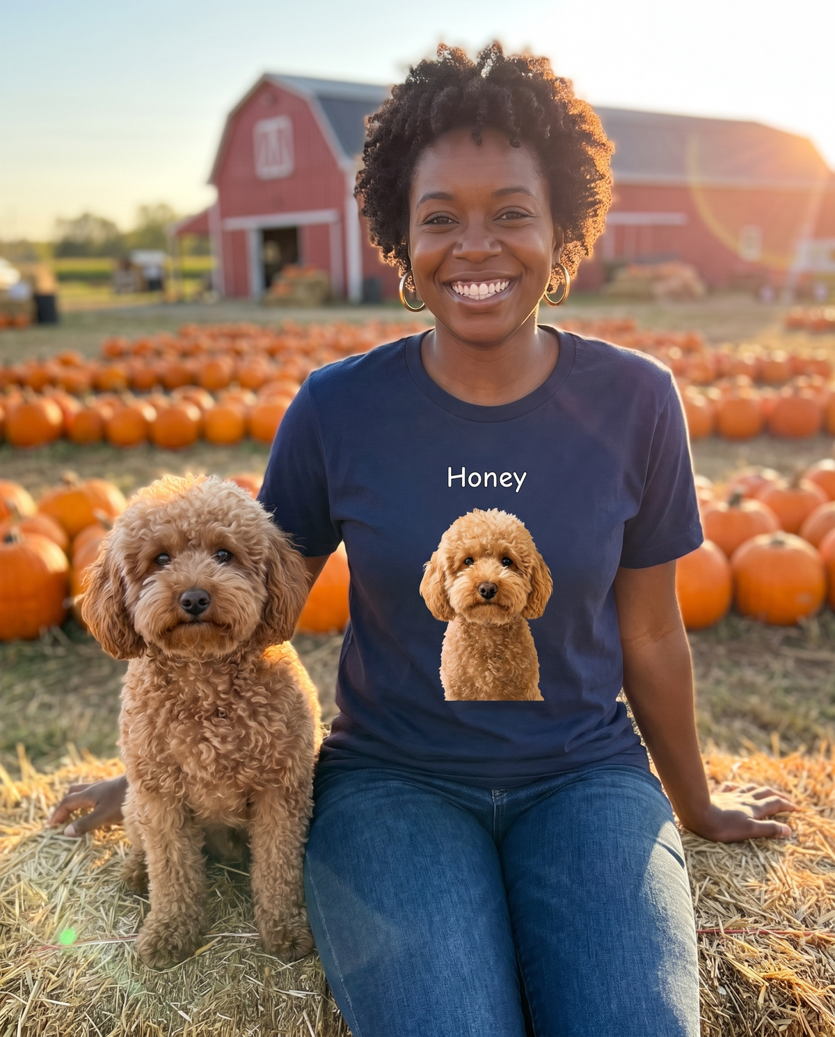 Women's Custom Pet T-Shirt | Alpha Paw
