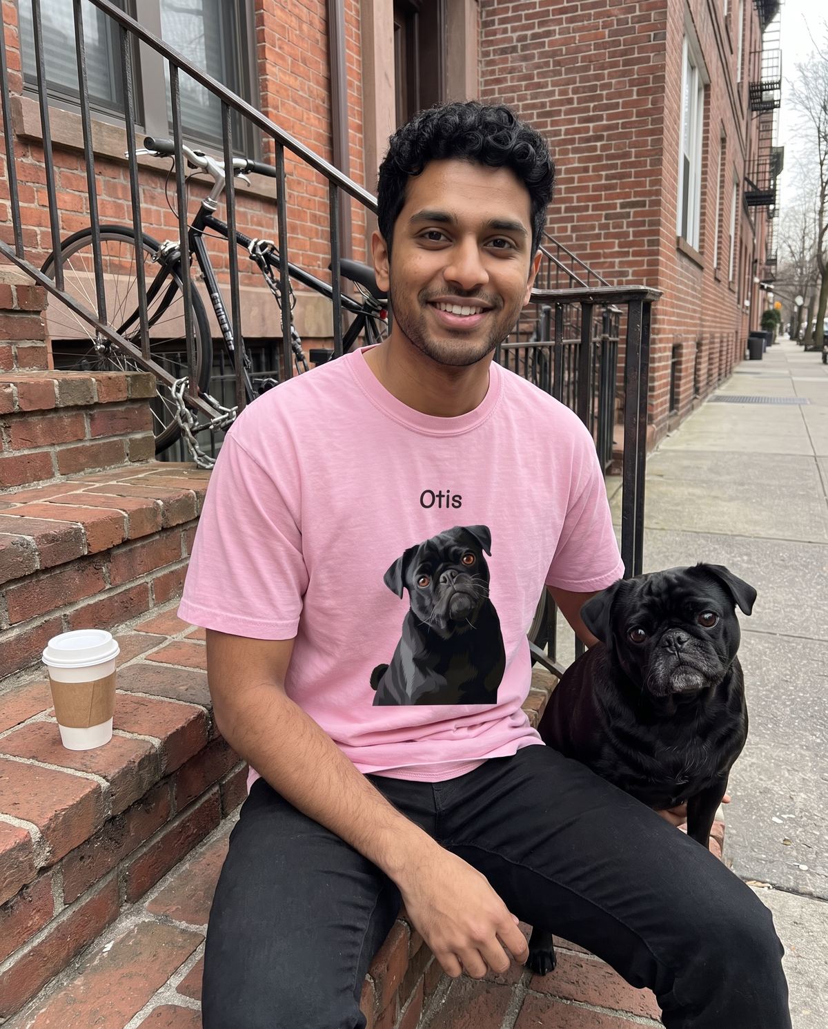 Men's Custom Pet T-Shirt | Alpha Paw