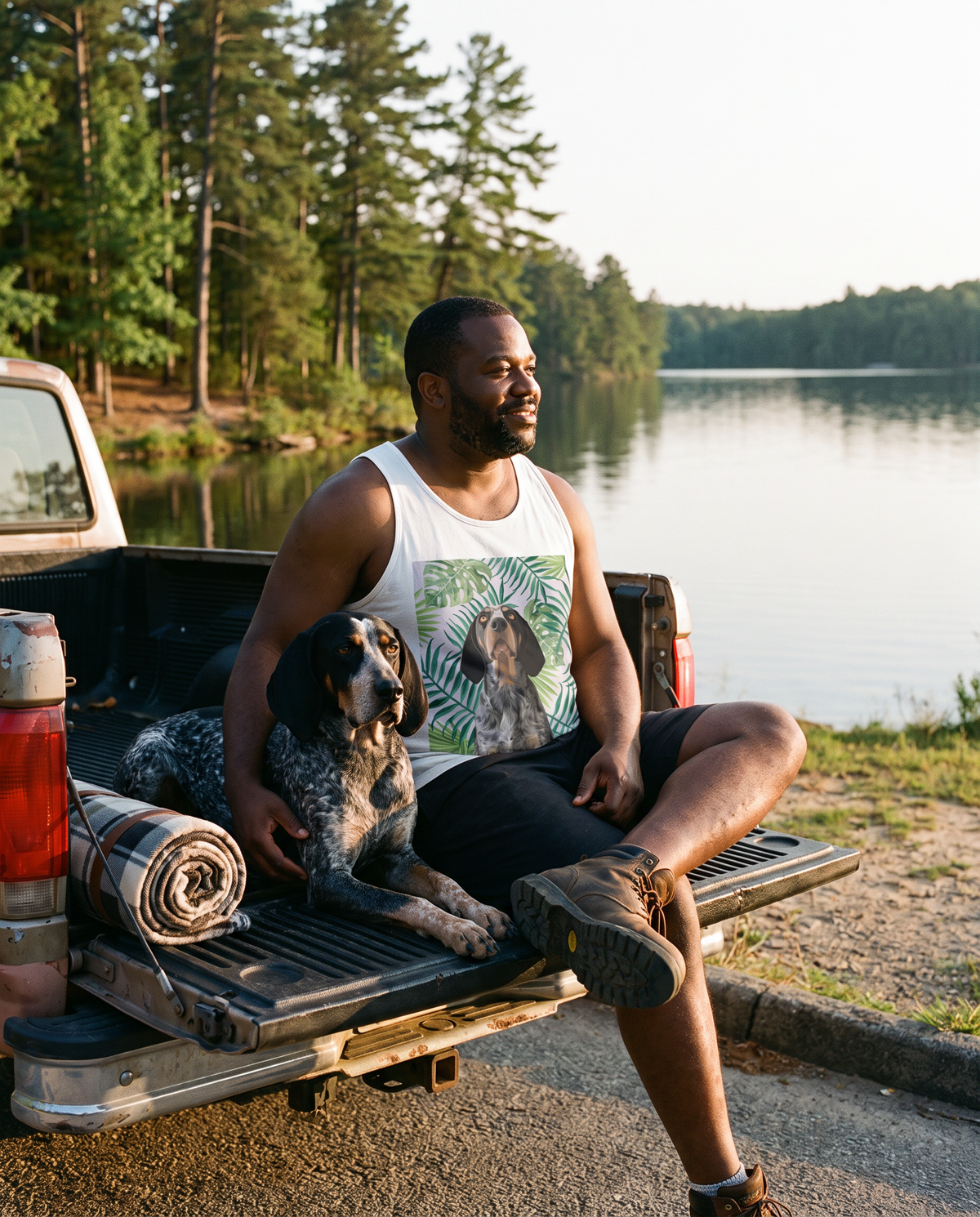Men's Custom Pet Tank Top | Alpha Paw