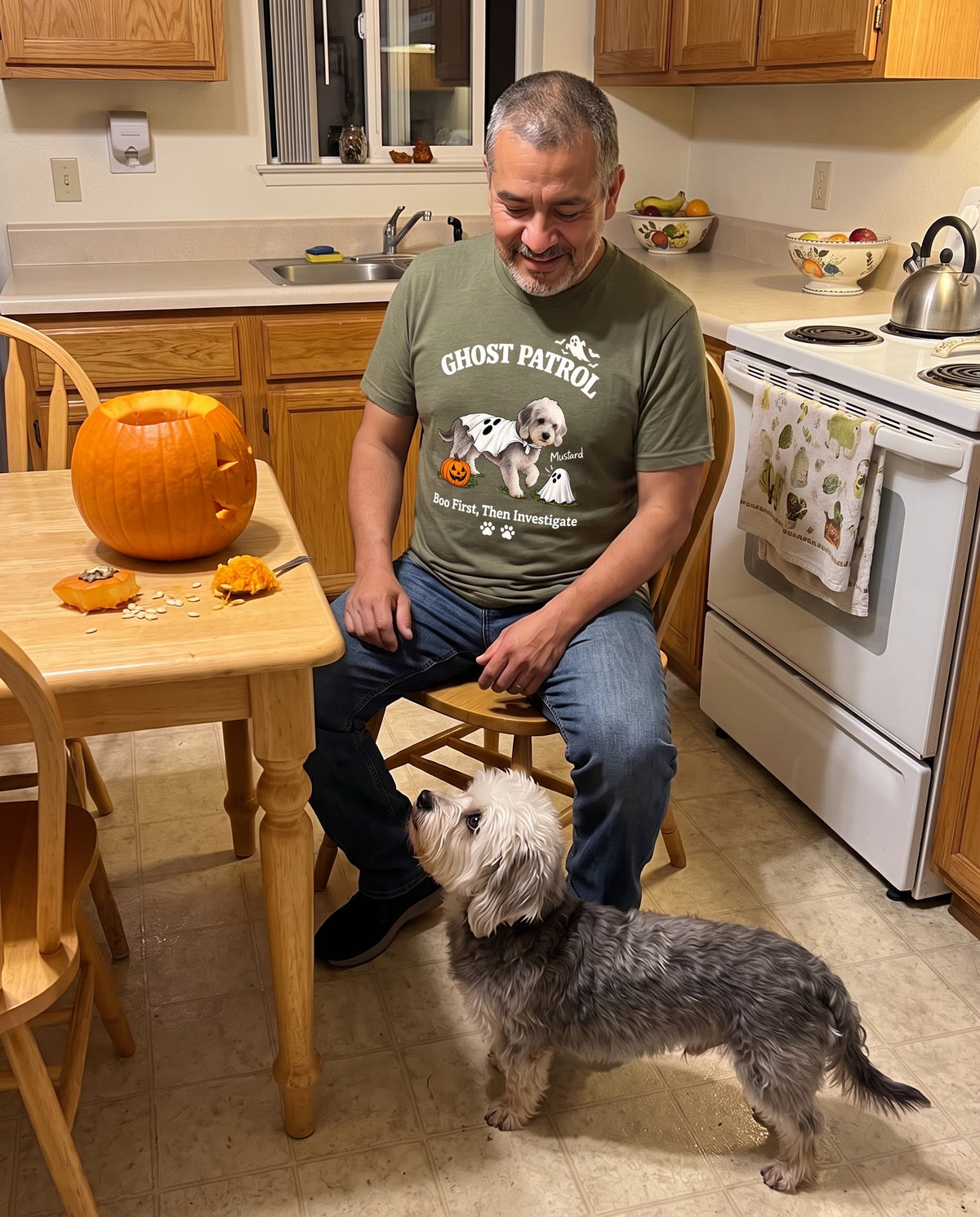 Ghost Patrol custom pet unisex tee | Alpha Paw