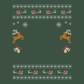 Load image into Gallery viewer, Custom Pet Holiday Sweatshirt - Reindeer Rock
