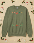 Load image into Gallery viewer, Custom Pet Holiday Sweatshirt - Stocking Gifts for Light Colored Shirts
