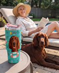 Load image into Gallery viewer, Custom Pet 40oz Tumbler with Handle | Alpha Paw
