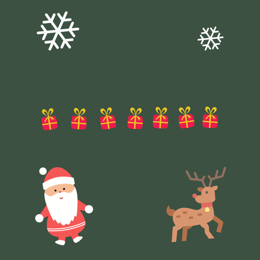 Custom Pet Holiday Sweatshirt - Santa Friends for Dark Colored Shirts