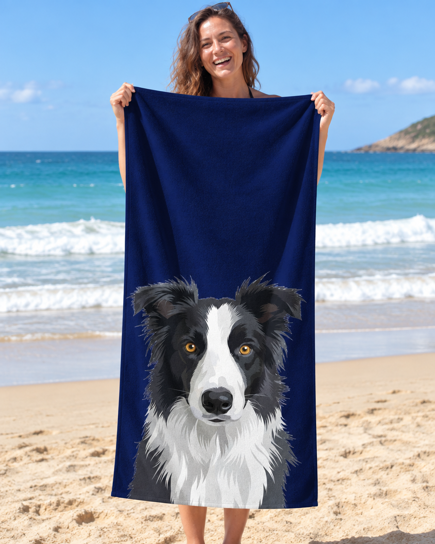 Custom Beach Towel | Alpha Paw