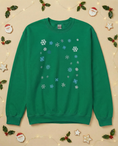 Load image into Gallery viewer, Custom Pet Holiday Sweatshirt - Snowflakes
