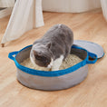 Load image into Gallery viewer, Mr. Peanut's PortaPotty Litter Box for Traveling Kitties
