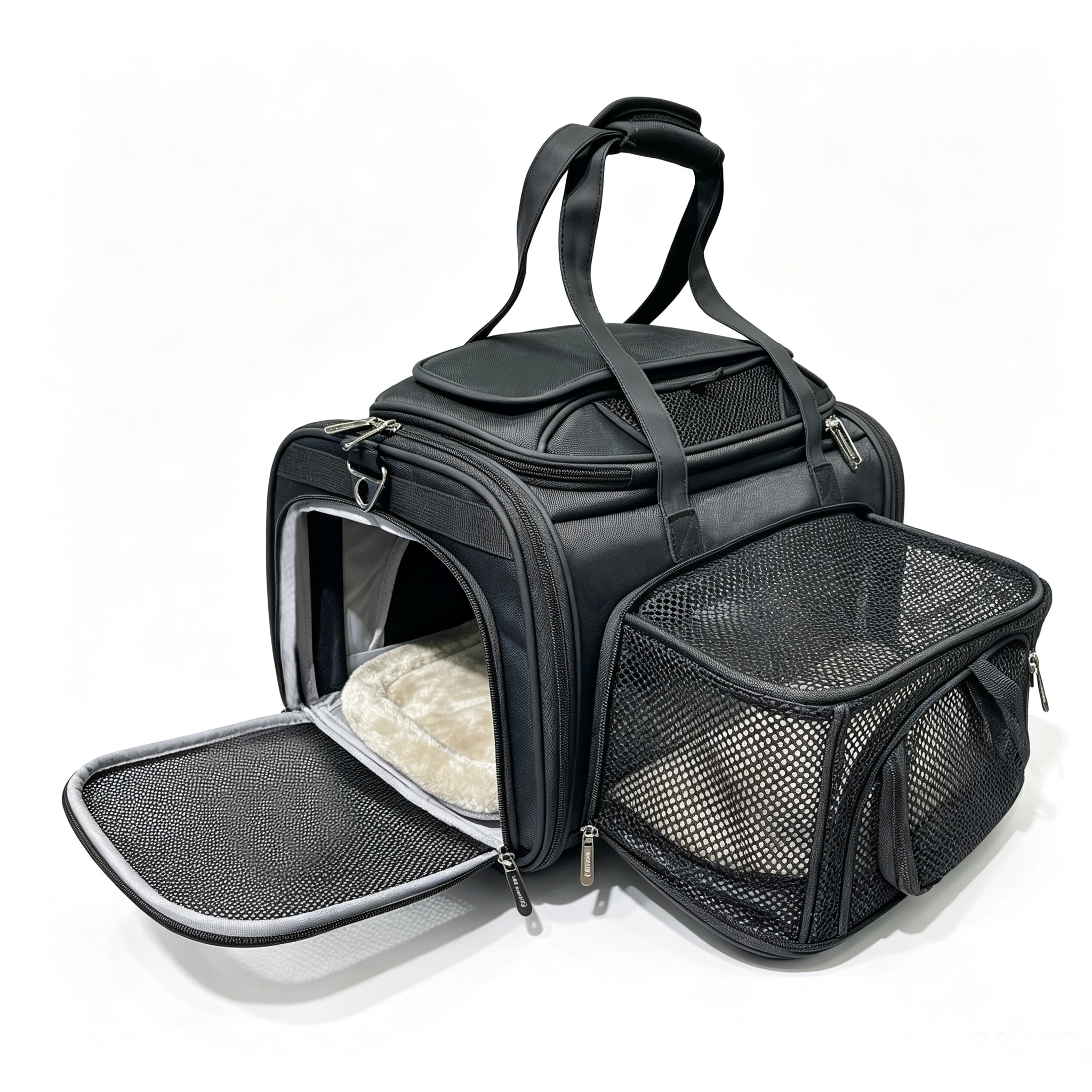 Mr. Peanut's Gold Series Standard Size Airline Compliant Expandable Pet Carrier V3.0