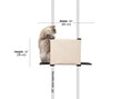Load image into Gallery viewer, Cat Cubby for Wall - Covered Cat Bed
