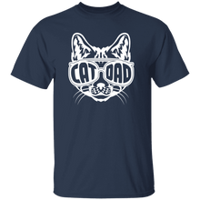 Load image into Gallery viewer, Cat Dad T-Shirt | Alpha Paw
