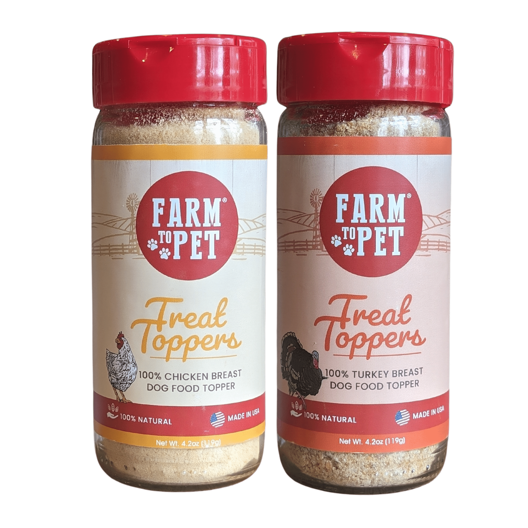 Chicken & Turkey Dog Food Topper Bundle