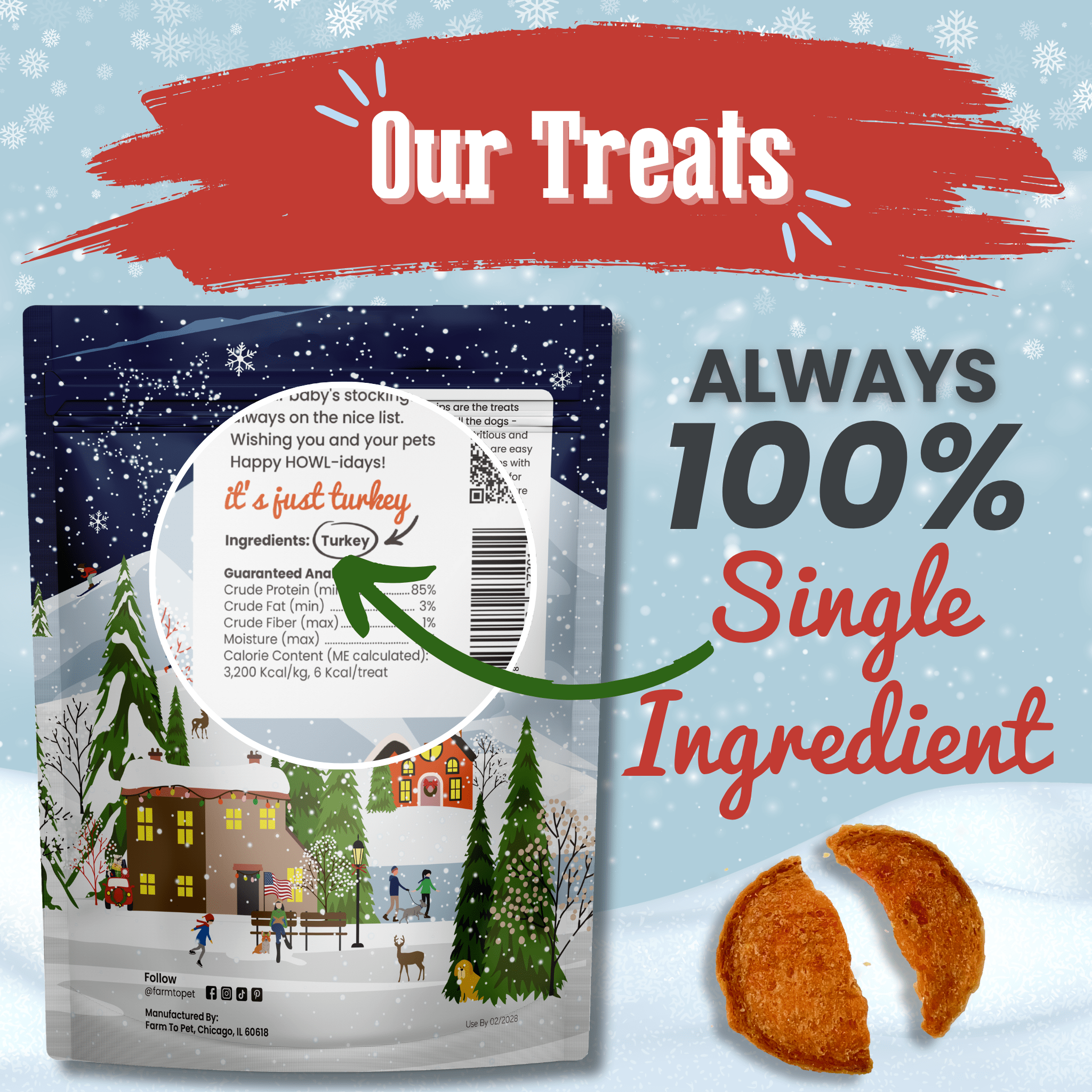 Holiday Chips for Dogs
